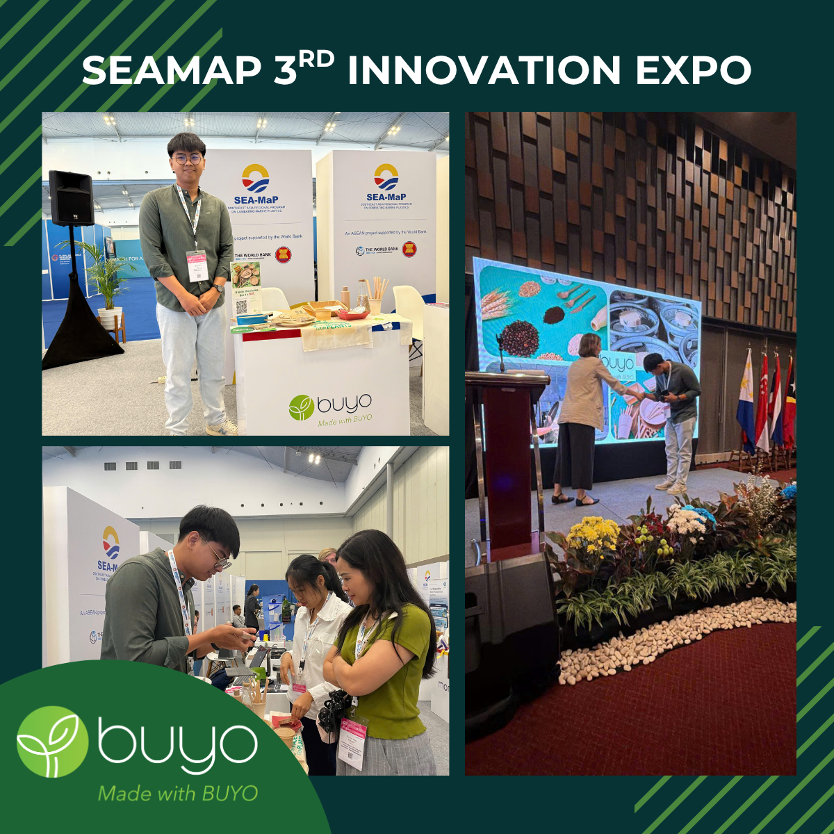 A busy week! BUYO at SEA-MaP 3rd Innovation Expo + ENTECH HANOI 2026